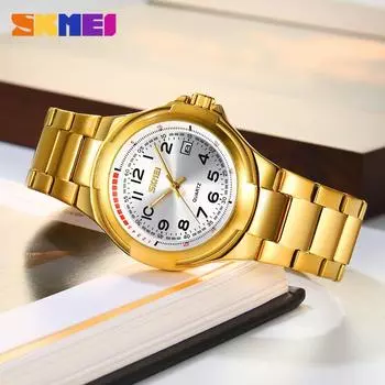 Moment Beauty Мужские часы из сплава нержавеющей стали Водонепроницаемые мужские часы Модные мужские кварцевые часы с маленьким циферблатом