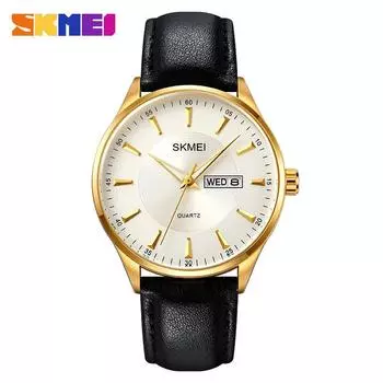 Moment Beauty Мужские часы Круглые модные деловые кварцевые часы Кожаные водонепроницаемые мужские часы Выбор