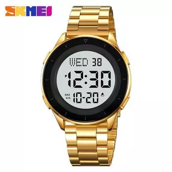 Moment Beauty Мужские часы Мужские деловые водонепроницаемые электронные часы Многофункциональные светящиеся часы-будильник с большим циферблатом Электронные часы