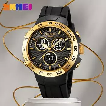 Moment Beauty Мужские студенческие часы-будильник с подсветкой Многофункциональные электронные часы для спорта на открытом воздухе Водонепроницаемые электронные часы золотой