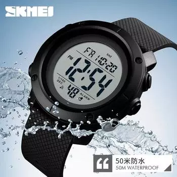 Moment Beauty Outdoor Sports Watch 1426 Многофункциональные Двойные Часы Секундомер С Обратным Отсчетом Светящийся Будильник Электронные Часы