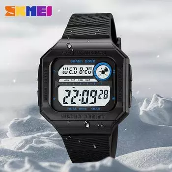 Moment Beauty Производитель многофункциональные мужские электронные часы для спорта на открытом воздухе, водонепроницаемые студенческие часы