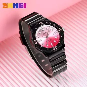 Moment Beauty Простые модные цветные детские часы Кварцевые часы Студенты мужского и женского пола могут войти в экзаменационный зал Водонепроницаемые часы