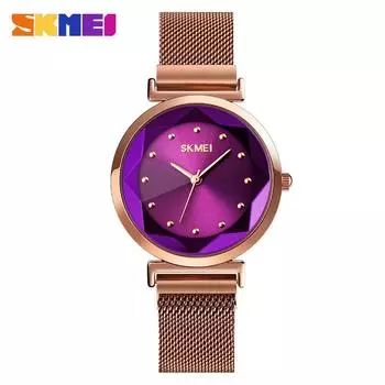 Moment Beauty Same женские часы с магнитной пряжкой и стальным ремешком, модные женские часы со спиральной заводной головкой и указателем из сплава