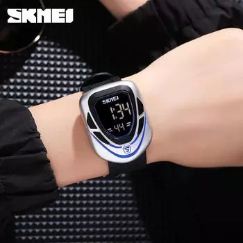 Moment beauty skmei простые и модные студенческие спортивные часы для активного отдыха многофункциональные водонепроницаемые электронные часы для мужчин