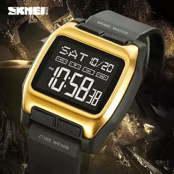 Moment Beauty специализируется на электронных часах, модных, стильных, крутых, металлическом корпусе, студенческих часах 2193, спортивных электронных часах.