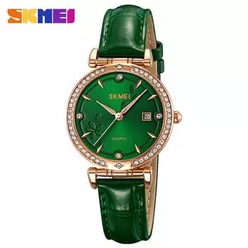 Момент красивые женские часы модные простые круглые указатели женские часы индивидуальные универсальные женские кварцевые часы