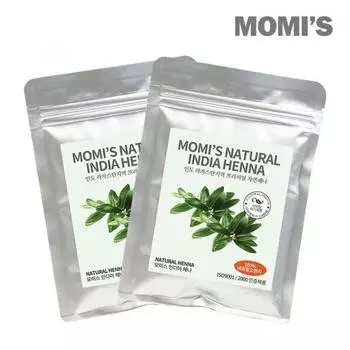 Momis Natural Henna Dye Powder Gray Hair 1+1 02 Momis Henna Dye (natural transparent)
