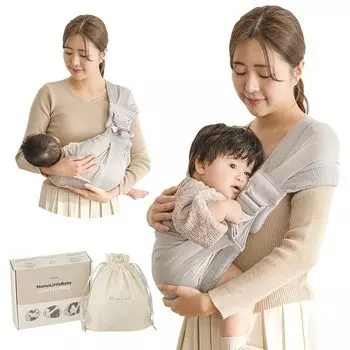 MomnLittle Baby Baby Hip Seat Newborn 2WAY Baby Новорожденный Подарок Слинг, Переноска, Слинг, Ребенок, Переноска, Циферблат, Дети, ~20 кг, Подарок, серый