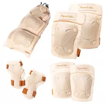 MomnLittle Kids Protector для детей, защитное снаряжение, комплект из 6 предметов, защита для велосипеда, скейтборда, защита для досок для кикборда, детский защитник, защита для мальчиков и девочек