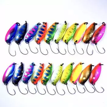 момо блесна горная ручейная форель TIMO тщательно подобранный цвет набор 20 штук 2.8г 3.5г 4.2г (3,5 г и 4,2 г - набор)