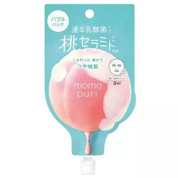 MOMO PURI очищающая маска с лактобактериями и церамидами, 20гр