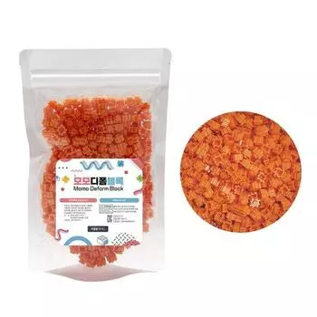 Momodi Foam Block Дополнительный продукт 04 Непрозрачный 500 шт. Оранжевый