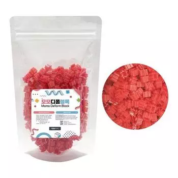 Momodi Foam Block Дополнительный продукт 05 Непрозрачный 500 шт. Красный