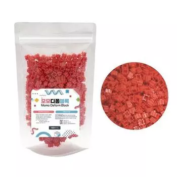 Momodi Foam Block Дополнительный продукт 26 Непрозрачный 500 шт. Алый