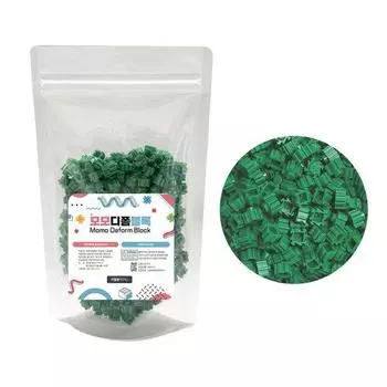 Momodi Foam Block Дополнительный продукт 28 Непрозрачный 500 шт. Темно-зеленый