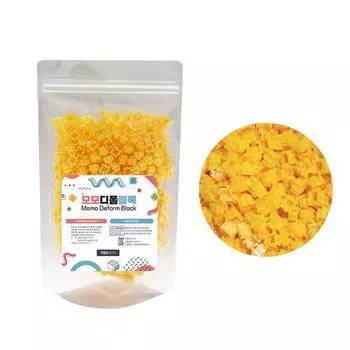 Momodi Foam Block Дополнительный продукт 30 Непрозрачный 500 шт. Темно-желтый