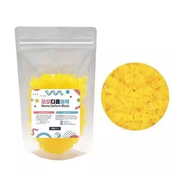 Momodi Foam Block Дополнительный продукт 33 Прозрачный 500 шт. Желтый