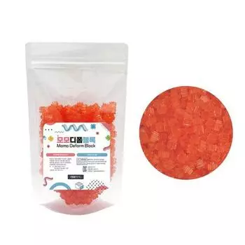 Momodi Foam Block Дополнительный продукт 40 Прозрачный 500 шт Красный