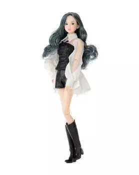 Момоко КУКЛА ДЕВОЧКА голубая звезда кукла из ПВХ