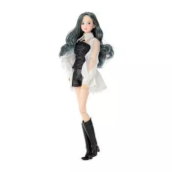 Момоко КУКЛА ДЕВОЧКА синяя звезда Изготовлена из ПВХ кукла