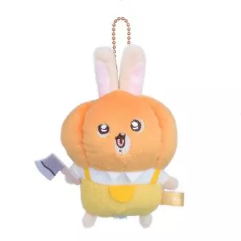 Momonga Usaqi Pumpkin Rabbit Plush Keyring Girl Pendant Halloween Party Decor 1