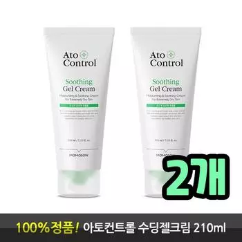 Momosaw Atocontrol Soothing Gel Cream 210ml / Highly concentrated supercritical aloe, 2 units