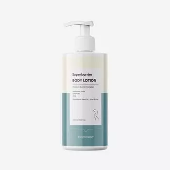 Momosaw Super Barrier Body Lotion 1000 мл / запущен в производство 2x увеличенный лосьон для тела с гиалуроновой кислотой, керамидами и мочевиной, 1 шт., 1 л