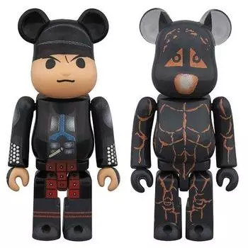 Momotaro Oni set NEX ZERO x painted movable figure BE@RBRICK BE@RBRICK & 2-piece PEPSI Momotaro ABS&PVC