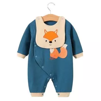 Moms Care Animal Bibling Full Snapou Cloth, размер 66, лучшая детская одежда в Корее