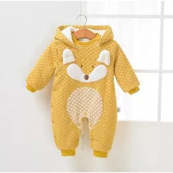 Moms Care Fox Friends Wooden Wood, размер 66, лучшая детская одежда из Кореи