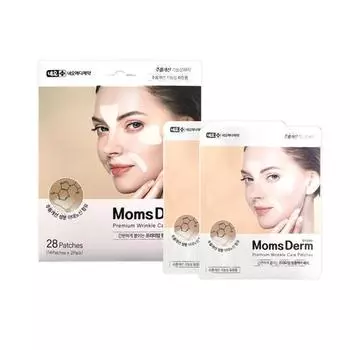 MomsDerm Premium Wrinkle Care Патчи Подушечки Маски