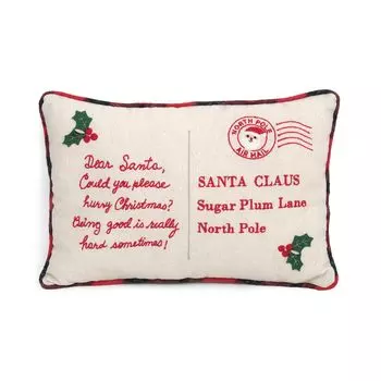 MON AMI Dear Santa Accent Pillow SP1033 Christmas