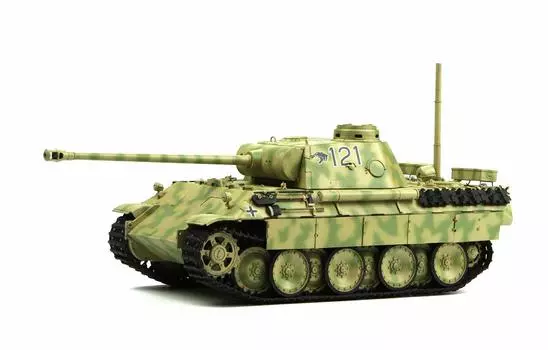 Mon Model Немецкий армейский средний танк Panther D Type Пластиковая модель 1/35 Sd.Kfz.171 MTS-038