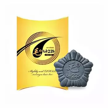 Monagra Hair Shampoo Bar Problematic Scalp Hair Loss Management Natural Oriental Medicine Seongmun Solid Shampoo Soap, Woody, 1 Piece