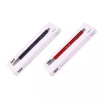 Monami 153 Id, шариковая ручка, Identity Limited, специальный металлический корпус, 1,0 мм, черные чернила Blue Body