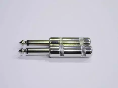 Monaural Phone Plug Shield Homemade Type Our Original Product S Type Straight Type Various for Guitar Shield of Standard #280 Cables, etc. (Set 2,