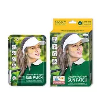 MONC Outdoor Hydrogel Sun Patch Golf Patch 2.6gx5 sheets, 5 pieces