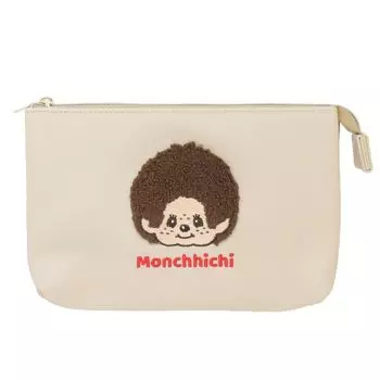 Monchhichi W Плоский Камио Япония Чехол для аксессуаров Товары с персонажами Заказ по почте [Косметичка] Косметичка/МАЛЬЧИК
