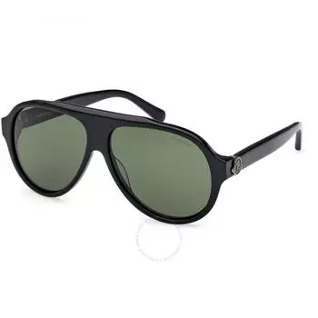 Moncler Caribb Green Pilot Men s Sunglasses ML0265 01N 59