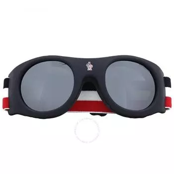 Moncler Маска Дымчатые Зеркальные Очки Солнцезащитные Очки Унисекс ML0051 92C 55