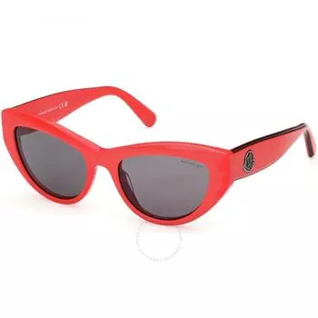 Moncler Modd Дымчатые женские солнцезащитные очки «кошачий глаз» ML0258 66A 53