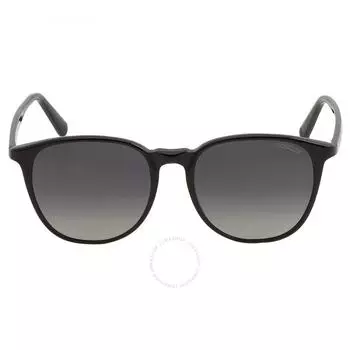 Moncler Серые круглые солнцезащитные очки унисекс с градиентом ML0189 F 05D 54