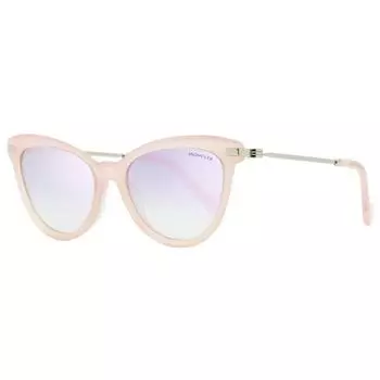 Moncler Женские солнцезащитные очки Cateye ML0080 72X Опаловый розовый рутений 54 мм 72x
