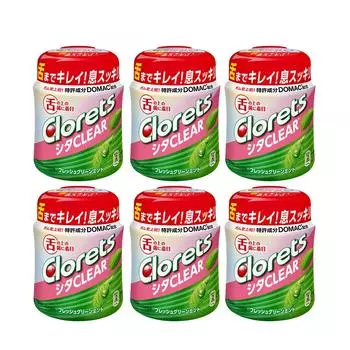 Mondelez Clorets Sitaclear Fresh Green Mint Bottle R 121 г x 6 шт.