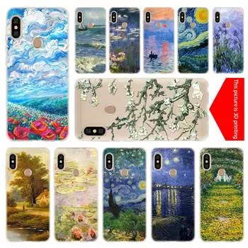 Monet Garden Lotus новый мягкий силиконовый чехол для Xiaomi Redmi Note 10 11 9 8 7 Pro Max 11S 10S 9S 8T 4G Cover Redmi Note 11 4G