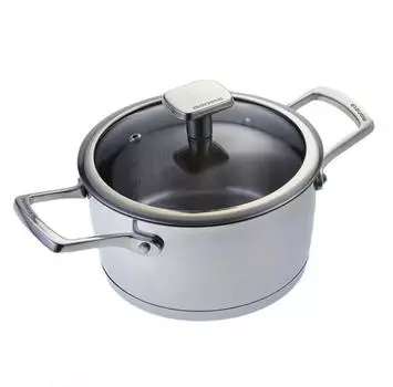 MONETA Accordo 2,4 л - кастрюля из нержавеющей стали с крышкой