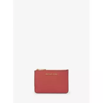 МОНЕТНИЦА MICHAEL KORS JET SET TRAVEL TOP НА МОЛНИИ С ФУТЛЯРОМ ДЛЯ УДОСТОВЕРЕНИЯ СЕБЯ МАЛЕНЬКАЯ 35F7GTVU1L7011 СВЕТЛО-ЯГОДНЫЙ SOLVE
