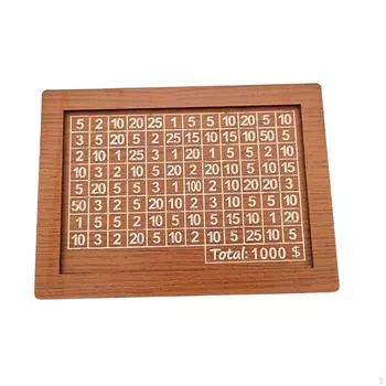 Копилка, деревянная копилка, экономия денег для учебы мальчиков и девочек Can Stored 3000 USD