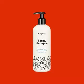 Mongdies Shampoo Safe 400ml 1+1, Shampoo 1+1, 2 pcs.